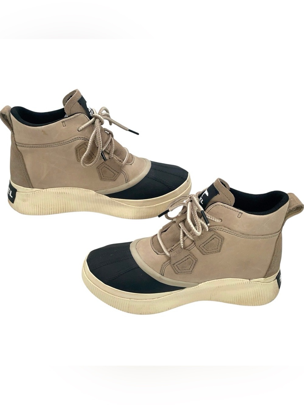 Sorel Out N about IV Waterproof Duck Boots Women’s  7.5 Beige - Picture 2 of 7